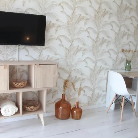 Les Palmiers - Avec Piscine Proche Plages - Wifi Et Clim Apartment